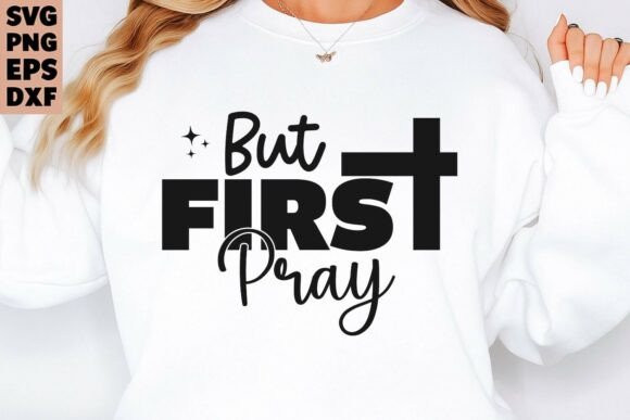 Christian Prayer Svg Jesus Svg, Pray Svg for T-Shirt Designs and Graphics