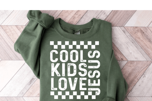 Cool Kids Love Jesus SVG: Perfect for T-Shirt Designs and Graphics
