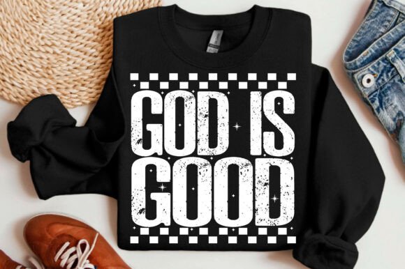 God is Good Png, Christian Png for T-Shirt Designs and Graphics