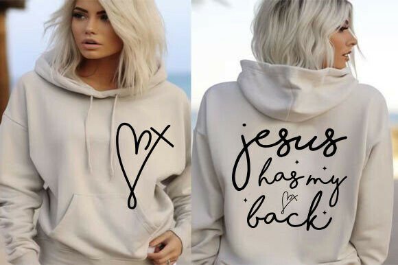 Jesus Has My Back: A Versatile Graphics Asset for T-Shirt Designs