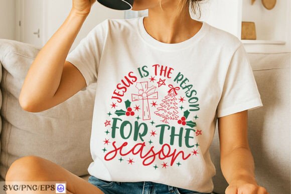 Review: Faith Christmas SVG for T-Shirt Designs & Graphics