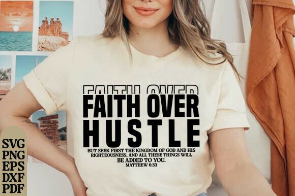 Review: Faith Over Fear, Christian Shirt Graphics for T-Shirt Designs