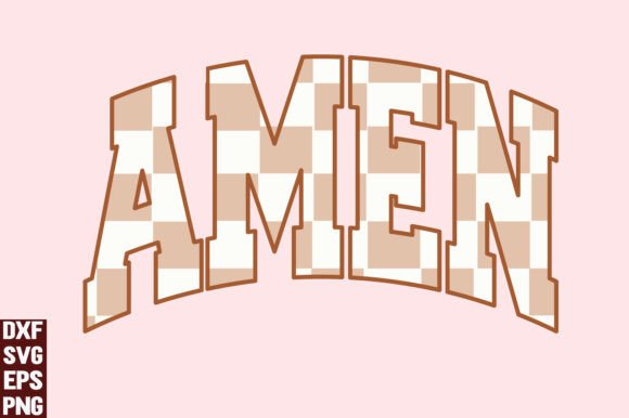 Trendy Christian Amen SVG: A Versatile Graphics Asset